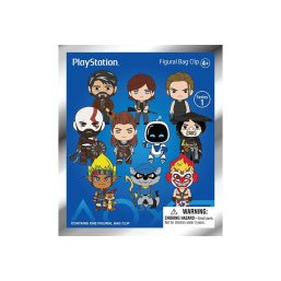 Monogram -Playstation 3D Foam Bag Clip, Series 1